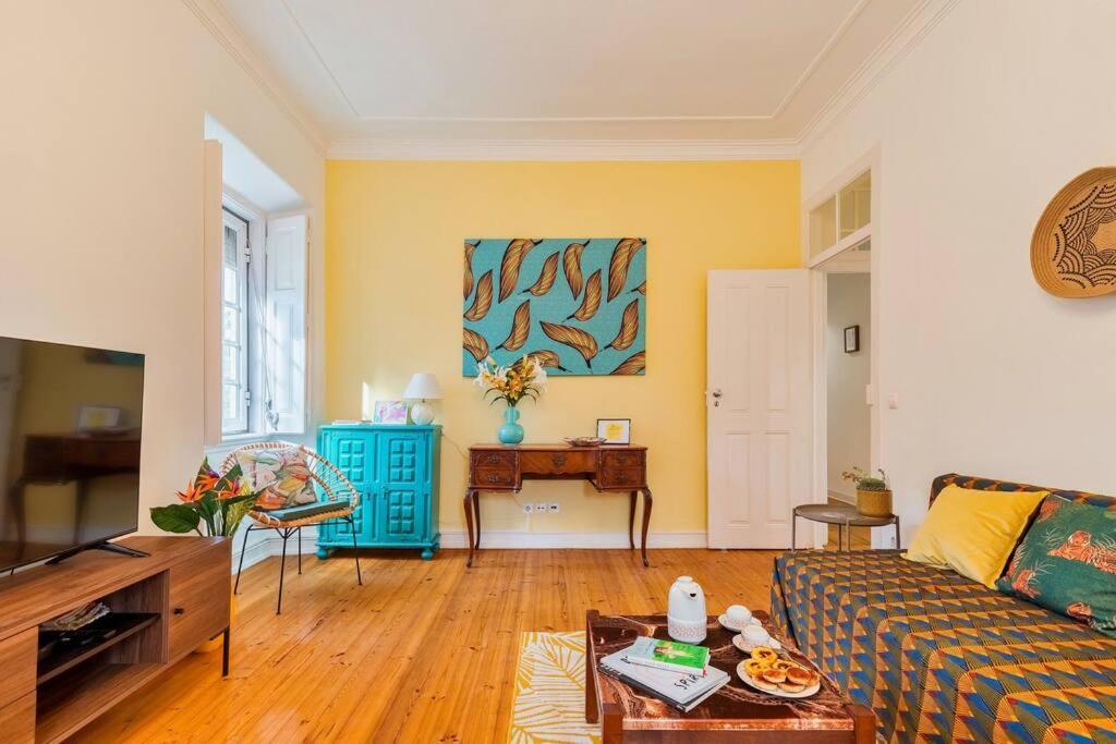Апартаменты A Casa Amarela De Синтра Экстерьер фото